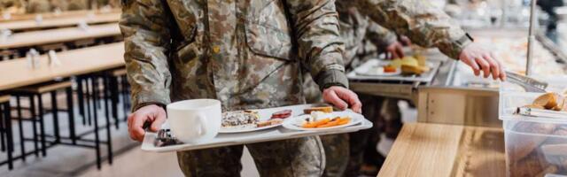 На обновление военных столовых – 8,6 млн евро