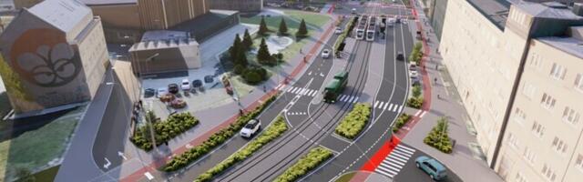 ФОТО: Таллинн планирует реконструкцию участка Пярнуского шоссе в центре города