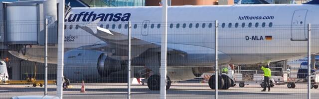Забастовки Lufthansa продолжаются, рейсы из Таллинна отменены