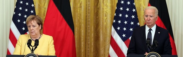 Байден и Меркель подписали «Вашингтонскую декларацию»