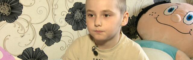 Семилетнему Герту ампутировали ногу из-за врожденной болезни, но он не теряет оптимизма