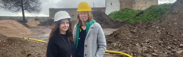 Нарвский замок соединят лестницей с нижним променадом