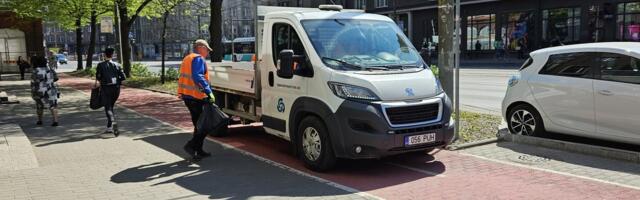 Прецедент: велосипедные дорожки блокируют даже предприятия по обслуживанию улиц, с которыми город заключил договоры