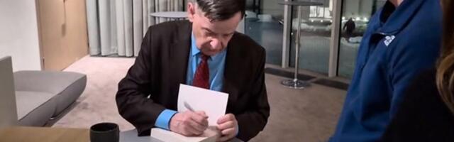 ВИДЕО | Востоковед Ланьков начал свою лекцию в Таллинне. Днем ранее его выдворили из Латвии