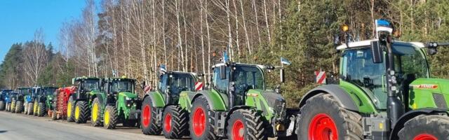 ФОТО и ВИДЕО | Терпение лопнуло: эстонские фермеры проводят масштабную акцию протеста