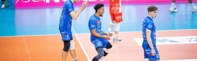 "Пярну" дома обыграл "Бигбанк" и вышел вперед в финальной серии ЧЭ по волейболу
