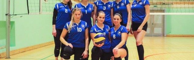 Волейбол: женская команда “Алутагузе” одержала трудную победу