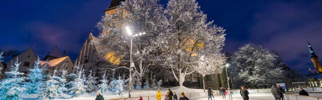 Еще три катка открываются на этой неделе — два в Таллинне и один в Виймси