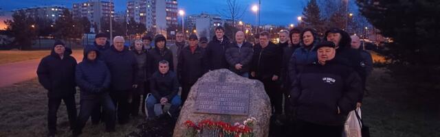 Таллин: воины-интернационалисты отметили годовщину начала Афганской войны