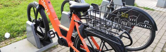 Система велопроката в Тарту снова запускает электровелосипеды