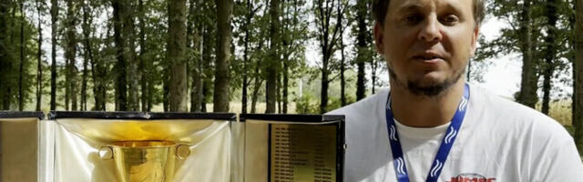 Эстонский яхтсмен Денис Карпак стал обладателем Золотого кубка в классе "Финн"