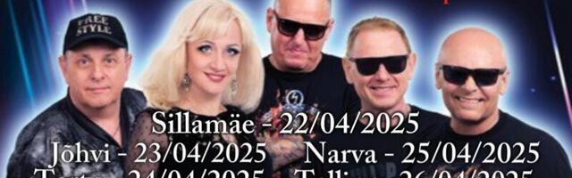 Группа «Фристайл» с золотыми хитами «Ах, какая женщина», «Метелица», «Больно мне, больно» выступит в Эстонии. Концерт в Нарве — 25 апреля!