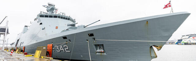 В Таллинн прибыл фрегат ВМС Дании