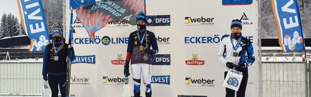 Авели Уусталу стала чемпионкой Эстонии по лыжным гонкам