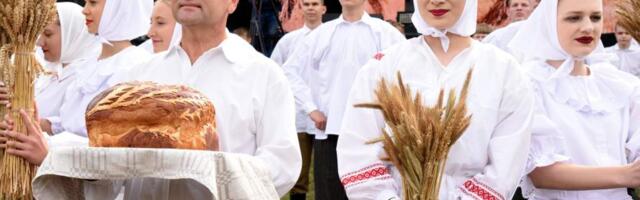 Праздник урожая в Шальчининкай