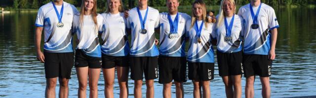 Сборная Эстонии по подводному ориентированию вошла в историю – рекордный урожай медалей на чемпионате Европы