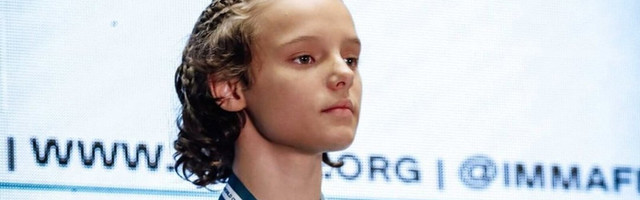 Эстонская спортсменка взяла на юношеском ЧМ по ММА серебро!