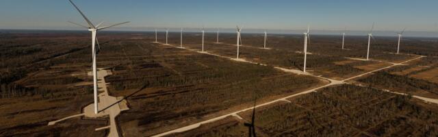 Eesti Energia привлекла 300 миллионов евро через облигации на строительство ветряных парков и аккумуляторных систем