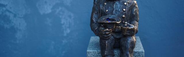 ВИДЕО | Из Старого города Таллинна украли скульптуру трубочиста