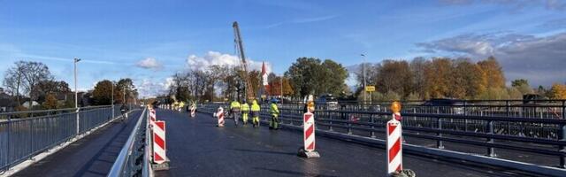 В Латвии открывают новый мост в Салацгриве