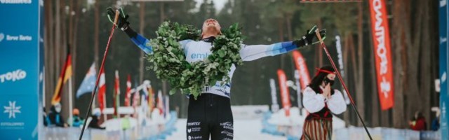 Победителями Тартуского марафона снова стали эстонские лыжники