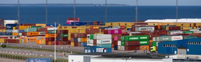 Объемы морской торговли США падают, в Эстонии пока еще кипит деятельность