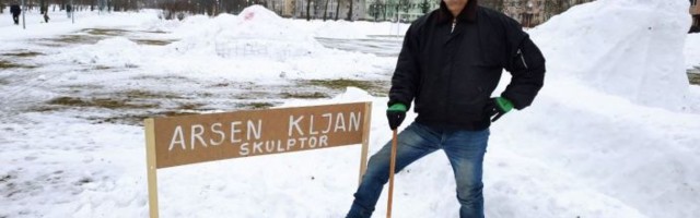 Снежный городок в Пыхья-Таллинне разрушен, идут ремонтные работы