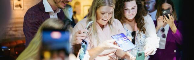 ФОТО: в Таллинне состоялась премьера новых складных смартфонов и часов Samsung Galaxy Fold7 и Galaxy Flip7