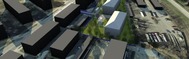 В Пыхья-Таллинне на улице Теэстузе планируется построить два многоквартирных дома