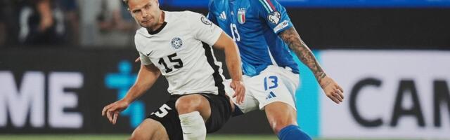 Отбор ЧМ-2026: сборная Эстонии по футболу сдерживала Италию 45 минут, но потом последовал разгром