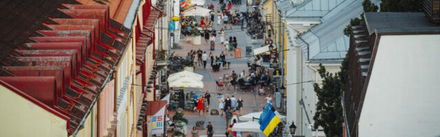 Летний сезон в Тарту оказался популярным как среди местных жителей, так и среди иностранных гостей