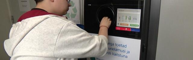 Тартуские школьники зарабатывают деньги как курьеры по сбору тары