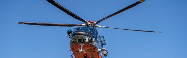 У побережья Сааремаа в море упал вертолет, проводится спасательная операция