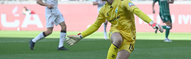 Эстонский вратарь Карл-Якоб Хейн помог "Вердеру" одержать сухую победу в Бундеслиге