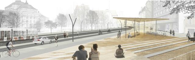 Главную улицу Таллинна горожане предлагают сделать зеленее и тише