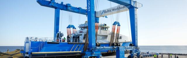Workboats и Касса по безработице представляют новое поколение сферы судостроения на острове Сааремаа