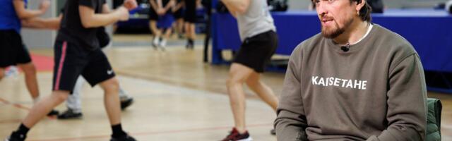 ФОТО | „Мы победим в войне против России“. Чемпион мира по боксу Усик посетил Таллинн