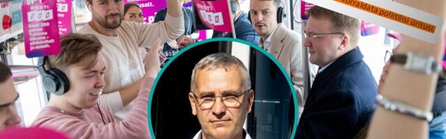 TLT нарушил собственные правила, позволив Eesti 200 провести в трамвае предвыборную агитацию 
