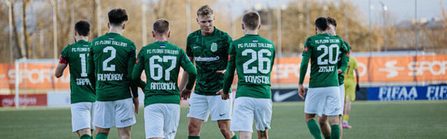 ЧЭ по футболу: "Флора" дома обыграла "Вапрус"