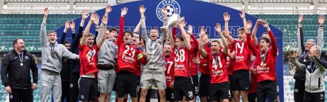 В Юношеской лиге УЕФА нарвский „Транс“ сыграет с командой с Фарерских островов