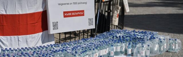 Жертвы режима Лукашенко: акция солидарности с белорусскими политзаключенными прошла и в Таллинне