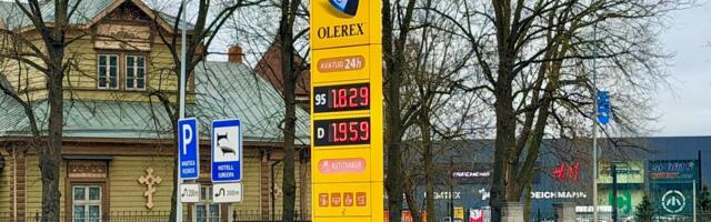 ФОТО | Цены на топливо снова выросли. Дизель подбирается к двум евро