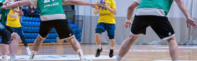 "Мистра" продолжает борьбу за выход в финал чемпионата Эстонии по гандболу среди мужских команд