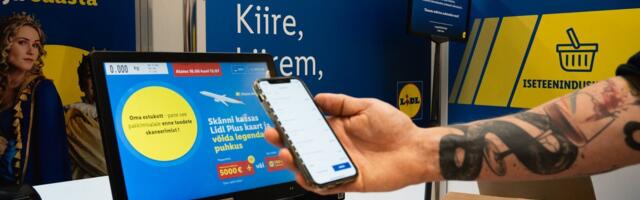 Самое быстрое самообслуживание в Эстонии: Lidl внедряет еще одну новую технологию
