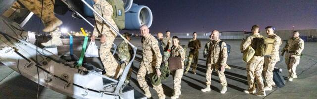 Эстонский военный контингент завершил службу в Ираке