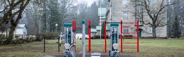 На трехлетнего ребенка на спортивной площадке упал тяжелый тренажер, мать пережила страшные минуты