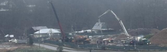 На погранпункте в Ивангороде возобновились строительные работы