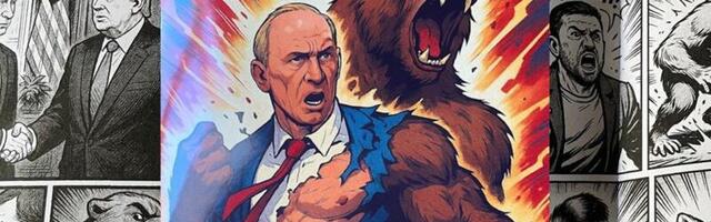 Правда ли, что в США выпустили комикс про Путина-медведя и Зеленского-лемура?