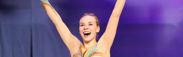 Нина Петрыкина защитила титул чемпионки Европы по фигурному катанию