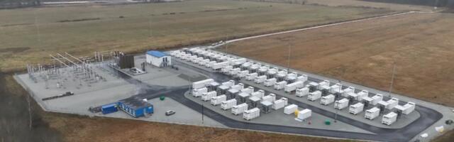 В Кийза построили крупнейший в Эстонии аккумуляторный парк